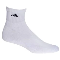 ADIDAS Men's Athletic Quarter Socks, 6-Pack