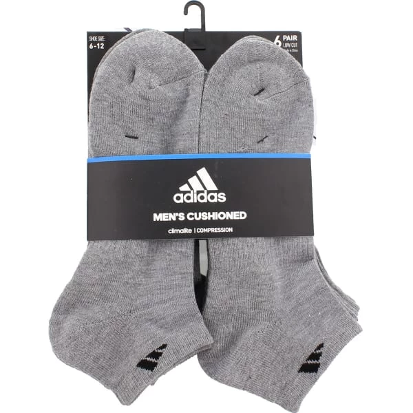 ADIDAS Men's Athletic Low-Cut Socks, 6 Pack 5 ADIDAS Men's Athletic Low-Cut Socks, 6 Pack - Image 3