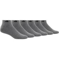 ADIDAS Men's Athletic Low-Cut Socks, 6 Pack