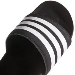 ADIDAS Men's Adilette Cloudfoam Plus Slides -Fit Style Shop 2040859 001 alt4