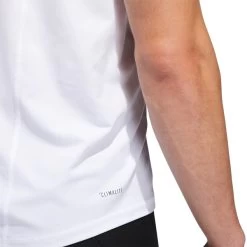 ADIDAS Men's Alphaskin Sport Short-Sleeve Tee -Fit Style Shop 2053209 101 alt8