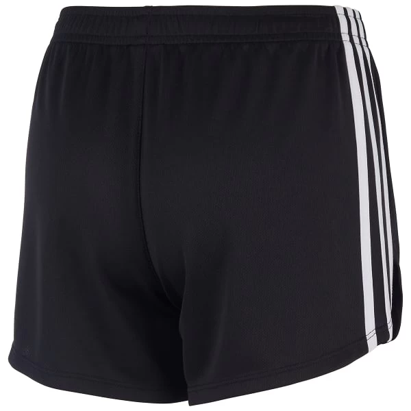 ADIDAS Girls' 3-Stripe Mesh Shorts 4 ADIDAS Girls' 3-Stripe Mesh Shorts - Image 2