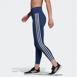 ADIDAS Women's Believe This 2.0 3-Stripe Leggings -Fit Style Shop 2072586 402 alt4