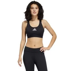 ADIDAS Women's Don't Rest Alphaskin Padded Bra -Fit Style Shop 2073528 001 alt2