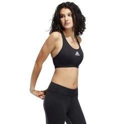 ADIDAS Women's Don't Rest Alphaskin Padded Bra -Fit Style Shop 2073528 001 alt5