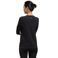 ADIDAS Women's Essential Crew Neck Sweatshirt -Fit Style Shop 2073825 001 alt3