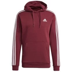 ADIDAS Men's Essentials 3-Stripe Pullover Hoodie