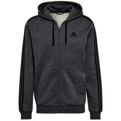 ADIDAS Men's Essential Fleece Full Zip Hoodie