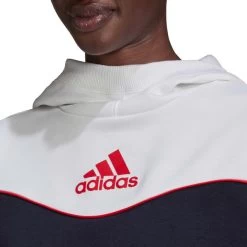ADIDAS Women's Essentials Colorblock 3-Stripe Hoodie -Fit Style Shop 2077980 402 alt5