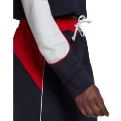 ADIDAS Women's Essentials Colorblock 3-Stripe Hoodie -Fit Style Shop 2077980 402 alt7