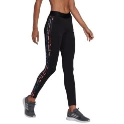 ADIDAS Women's Essentials 3-Stripes Leggings -Fit Style Shop 2077988 001 alt3