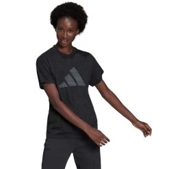 ADIDAS Women's Future Icons Winners Short Sleeve Tee -Fit Style Shop 2078001 001 alt1