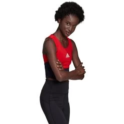 ADIDAS Women's D2M Colorblock Crop Tank Top -Fit Style Shop 2078013 402 alt3
