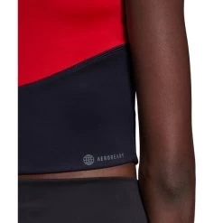 ADIDAS Women's D2M Colorblock Crop Tank Top -Fit Style Shop 2078013 402 alt5