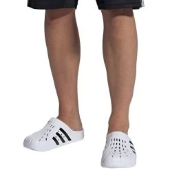 ADIDAS Men's Adilette Clogs -Fit Style Shop 2078043 101 alt9