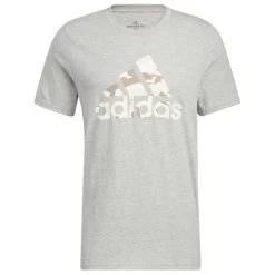 ADIDAS Men's Camo Badge Of Sport Short Sleeve Tee