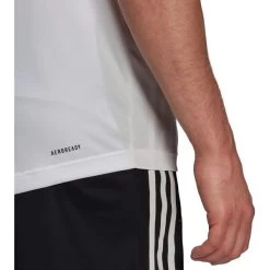 ADIDAS Men's Aeroready D2M 3-Stripe Short Sleeve Tee -Fit Style Shop 2078056 101 alt5