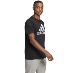 ADIDAS Men's Badge Of Sports Short-Sleeve Tee -Fit Style Shop 2081653 001 alt3