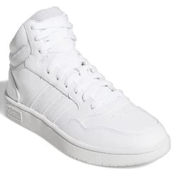 ADIDAS Women's Hoops 3.0 Mid Classic Shoes -Fit Style Shop 2081683 101 alt2