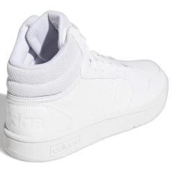 ADIDAS Women's Hoops 3.0 Mid Classic Shoes -Fit Style Shop 2081683 101 alt3