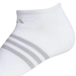 ADIDAS Women's Superlite No Show Socks, 6 Pack -Fit Style Shop 2082051 101 alt3