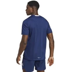 ADIDAS Men's AEROREADY D2M Short-Sleeve Tee -Fit Style Shop 2084527 403 alt2