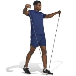 ADIDAS Men's AEROREADY D2M Short-Sleeve Tee -Fit Style Shop 2084527 403 alt5